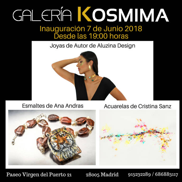 Una exposición con mucho arte a partir del 7 de junio en Galería Kosmima