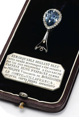 El diamante azul de Isabel de Farnesio se vende por casi 6 millones