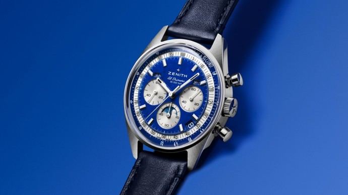 Zenith lanza el Chronomaster Original Triple Calendar Lapis Lazuli