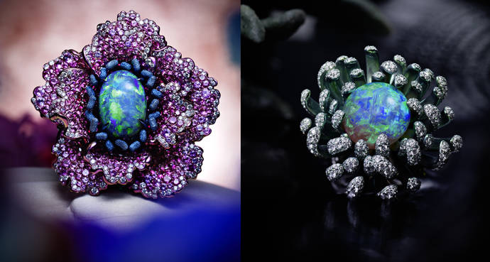 Naturaleza y piedras de color, de Chopard