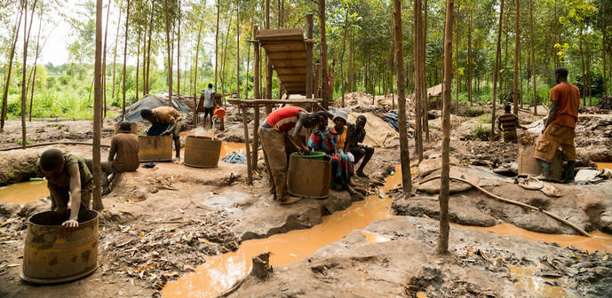 La última frontera del oro en África