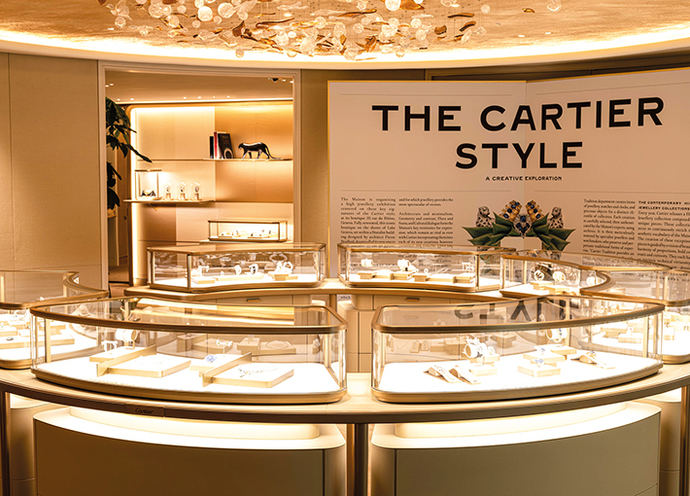Exposición de alta joyería Cartier en Ginebra