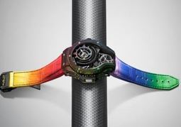 Hublot presenta su creación decorada con motivo Rainbow