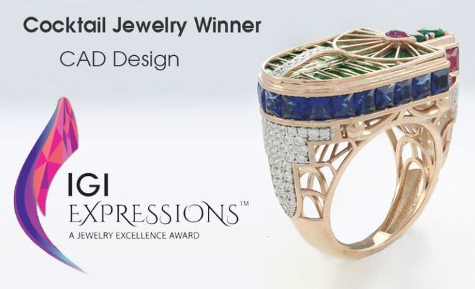 Ganadores del concurso de Diseño de Joyas IGI Expressions 2021