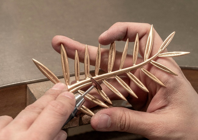 Chopard, encargada de rediseñar y elaborar la Palma de Oro de Cannes