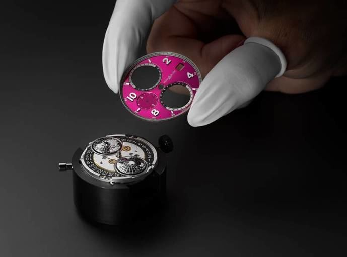 Montblanc 1858 Geosphere Pink Dial