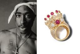 Sothebys subasta el anillo que llevó Tupac Shakur en su última aparición pública