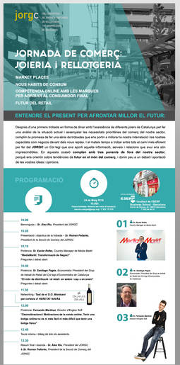 Programa del evento.