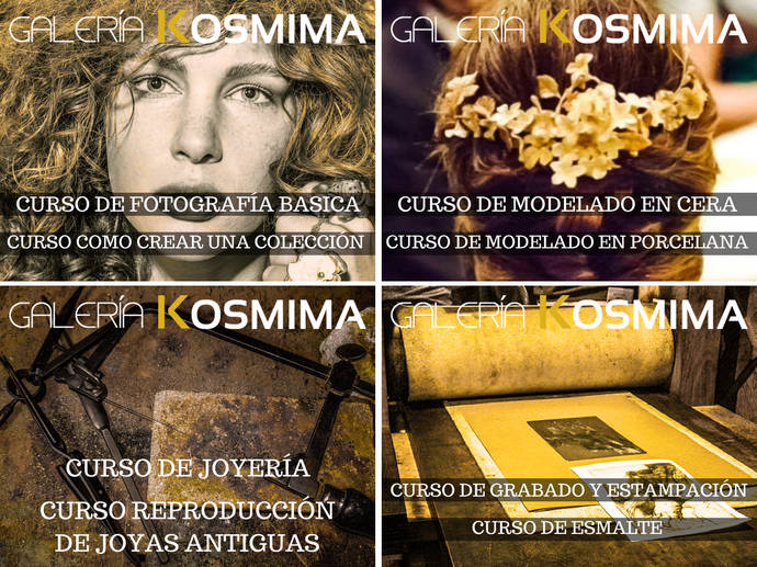 La nueva galería Kosmima presenta una amplia oferta de cursos de joyería