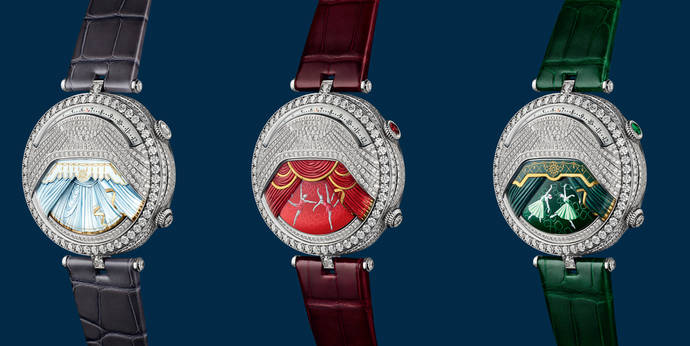 Van Cleef & Arpels: reloj-joya de la magia de la danza