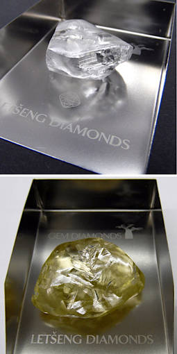 Diamantes de más de 100 quilates en una de las minas más rentables del mundo
