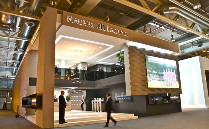 El stand de Maurice Lacroix en una de las pasadas ediciones de Baselworld. 