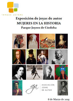 Cartel de la muestra joyera.