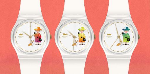 Swatch lanza su nueva colección de relojes ‘clear’