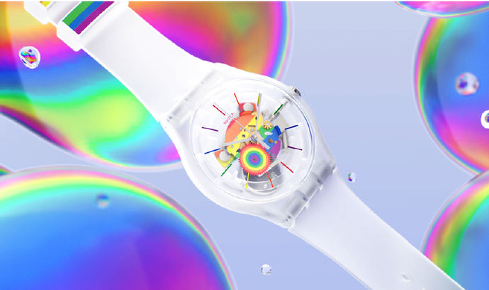 Swatch lanza una edición homenaje al movimiento LGBTQ