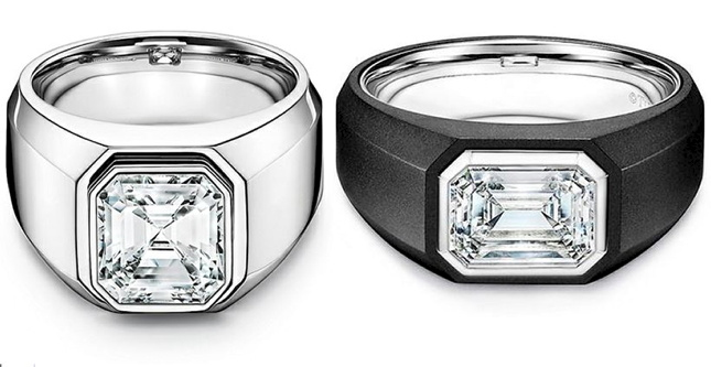 Tiffany&Co lanza por primera vez una línea de anillos de compromiso para hombre