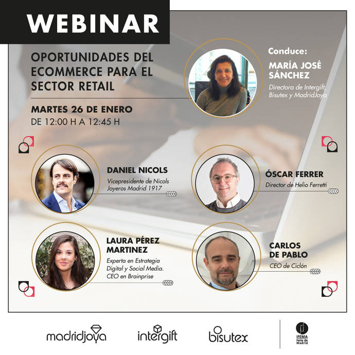 Webinar MadriJoya: Las oportunidades de la venta online 