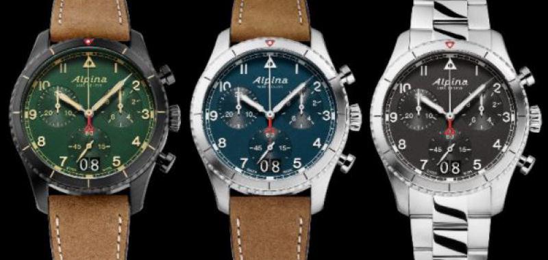 Alpina Startimer Pilot Quartz Big Date