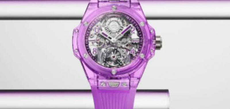 Big Bang Tourbillon Automatic Purple Sapphire 