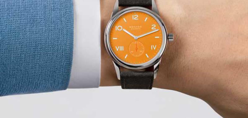 Nomos Glashütte Future Orange 