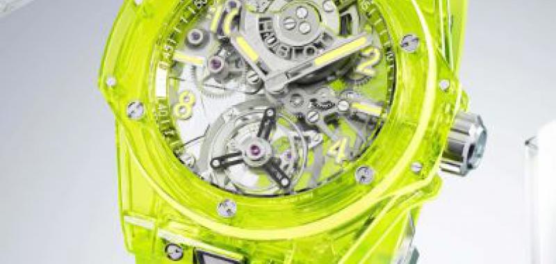 Big Bang Tourbillon Automatic Saxem Yellow Neon